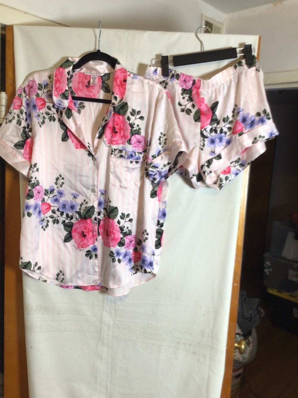 Victoria’s Secret short sleep wear set 100% polyester SZ M NWT #